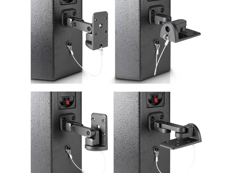 LD Systems SAT WMB 10 B - Wall mount for speakers black 